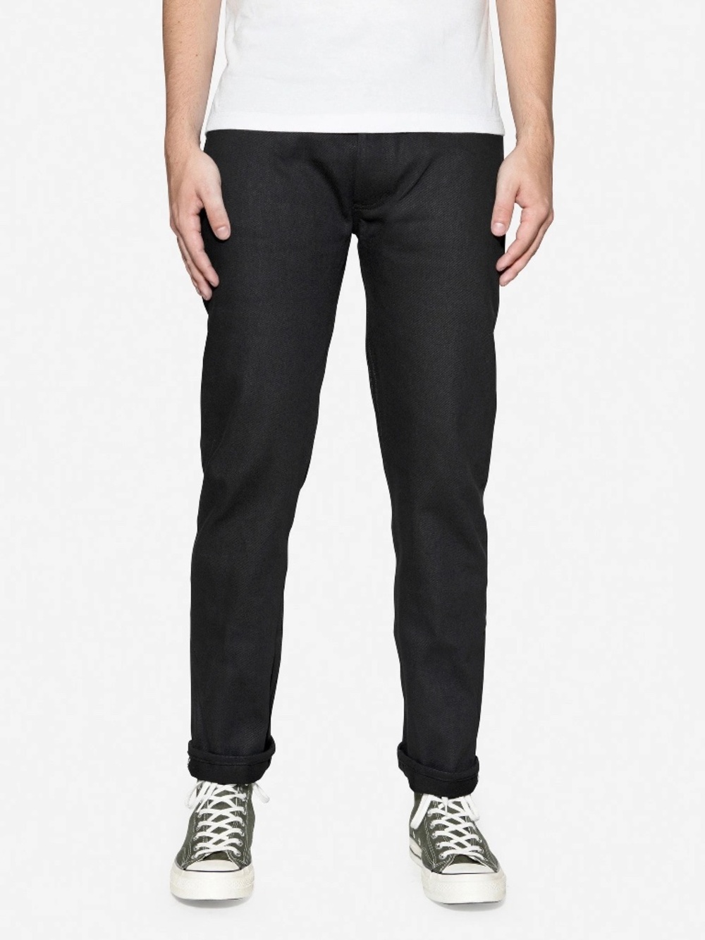3sixteen CT-220x Classic Tapered Jeans - Double Black | Size 33